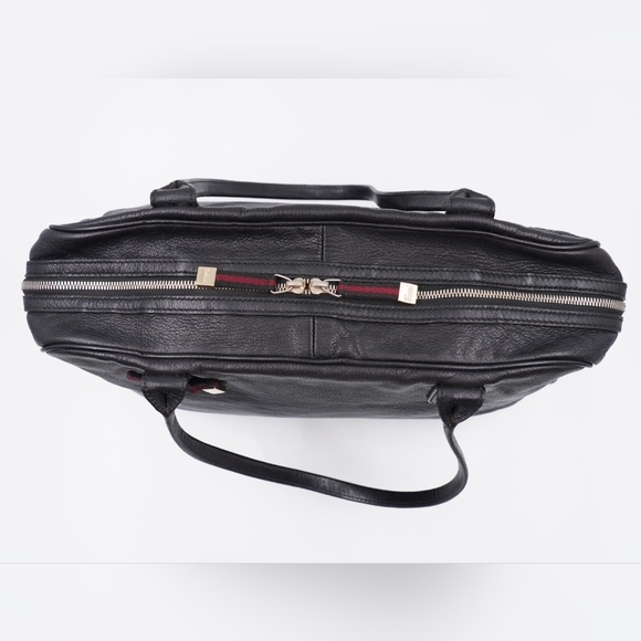 AD29❤️ GUCCI Calfskin Princy Boston Weekender Bag - Picture 11 of 16